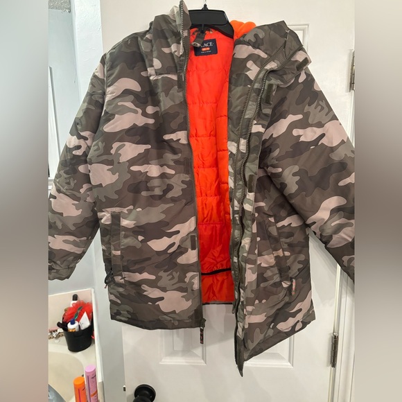 Children’s Place hooded camp coat size xxl (16) - Picture 1 of 3